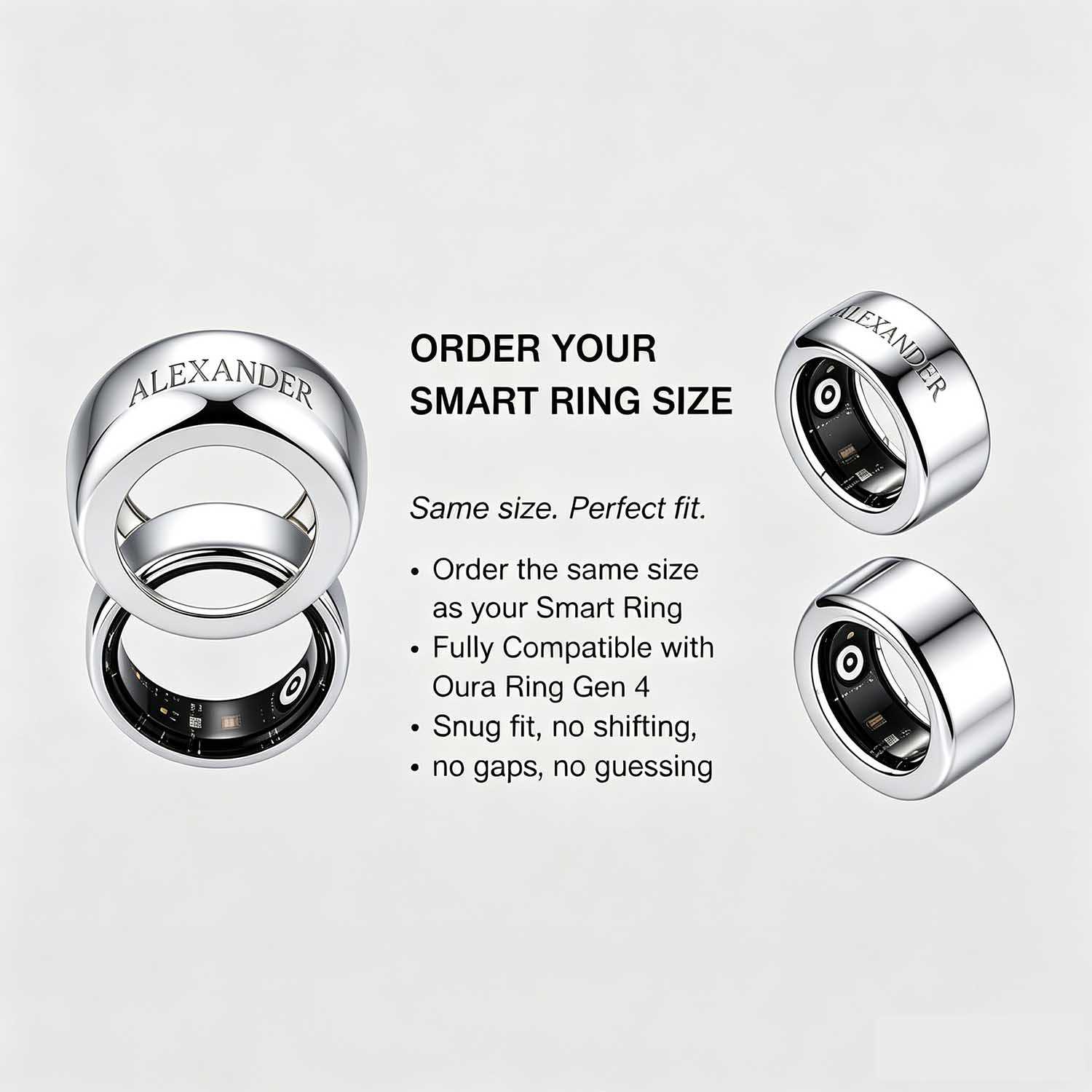 Qitian Custom Diamond Name Sma - Initial Ring Custom recensie en prijs