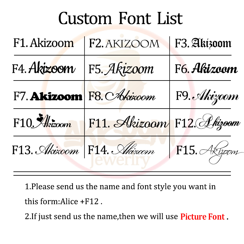 Akizoom Gepersonaliseerde Sleu - Initial Ring Custom recensie en prijs